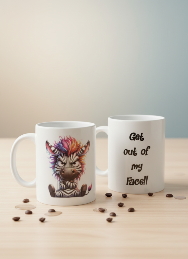 Zebra-Mug – Der Gute-Laune-Garant