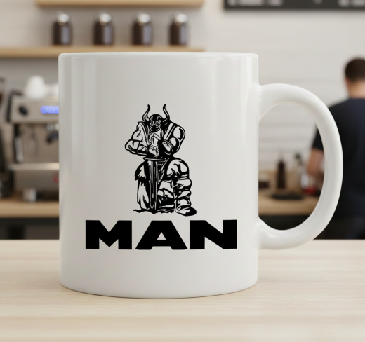 Wikinger-Tasse MAN – Kraftvolles Design für echte Kerle