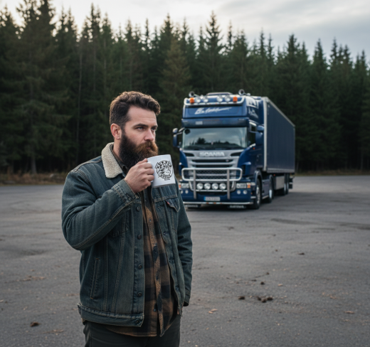 Scania Vabis Fan-Tasse