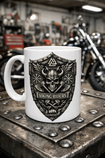 biker-tasse-viking-riders-wikinger-totenkopf