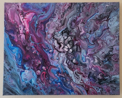 Acryl Pouring: Kreative Bilder & Techniken