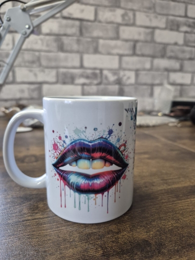 Lippen & Blitz – Statement-Tassen