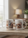 I ❤️ You Tasse – das süßeste Liebesgeschenk mit Schildkröten-Motiv