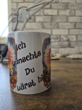 Freundschaftstasse „Ich wünschte Du wärst hier!“ mit süßem Motiv