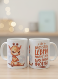Mürrische Giraffe – Statement-Tasse
