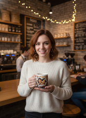 Lebkuchen-Duo Tasse – „Breakthrough“ Design