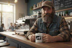 MAN Retro Kaffeetasse