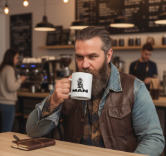 Wikinger-Tasse MAN – Kraftvolles Design für echte Kerle