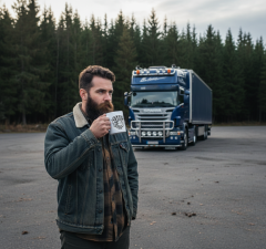 Scania Vabis Fan-Tasse